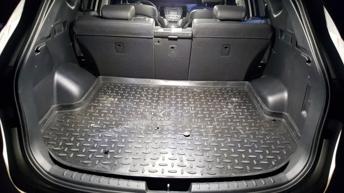 Hyundai Santa Fe 2 багажник