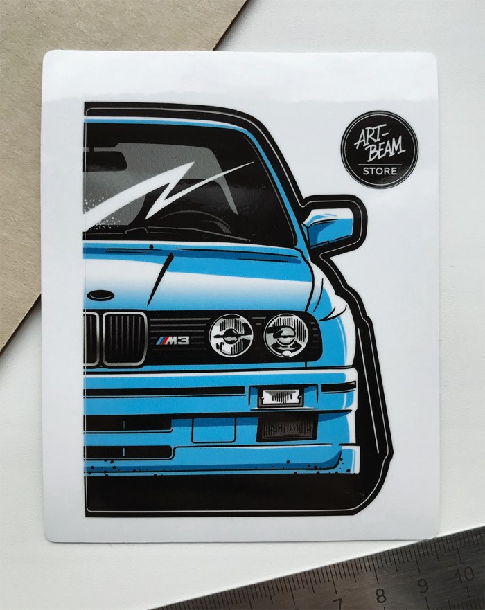 Штатные наклейки BMW