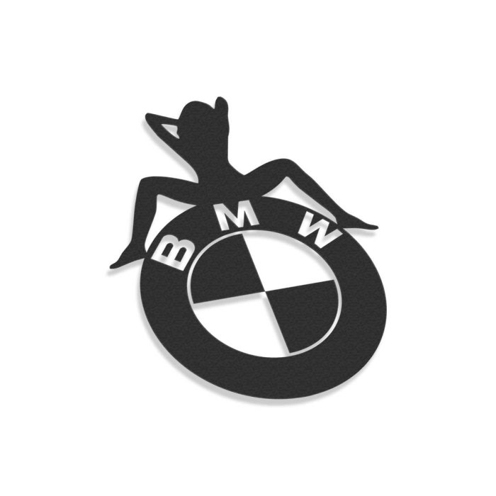 Прикольные наклейки BMW