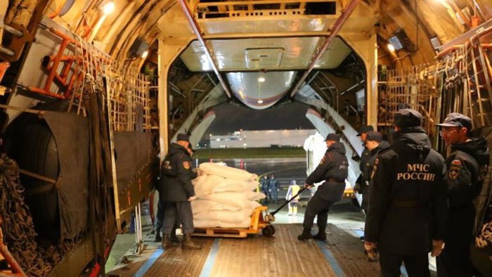 Гуманитарная помощь в сектор газа