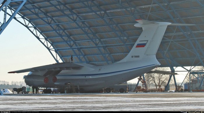 Ил 76 МД кабина