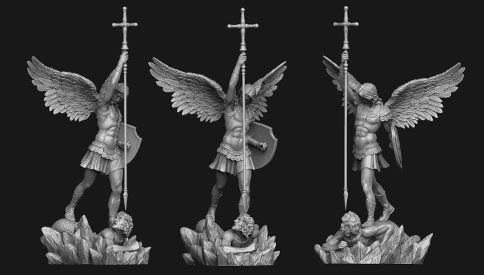 Archangel Michael статуя