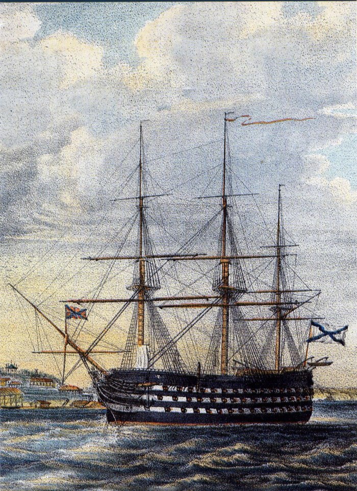 Азов линейный корабль, 1826