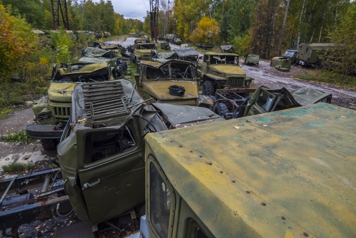 Брошенная Военная техника Лосиный остров