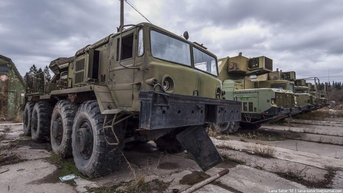 Заброшенная Военная техника