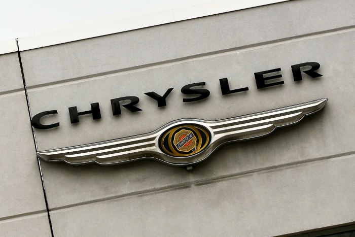 Chrysler машина значок