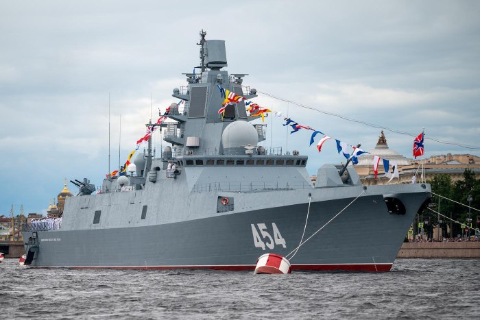 Парад ВМФ В Санкт-Петербурге 2023