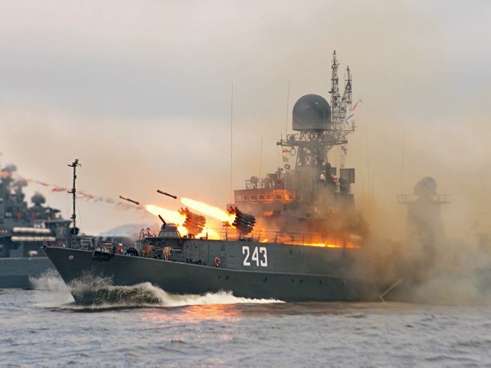 Боевые корабли ВМФ РФ
