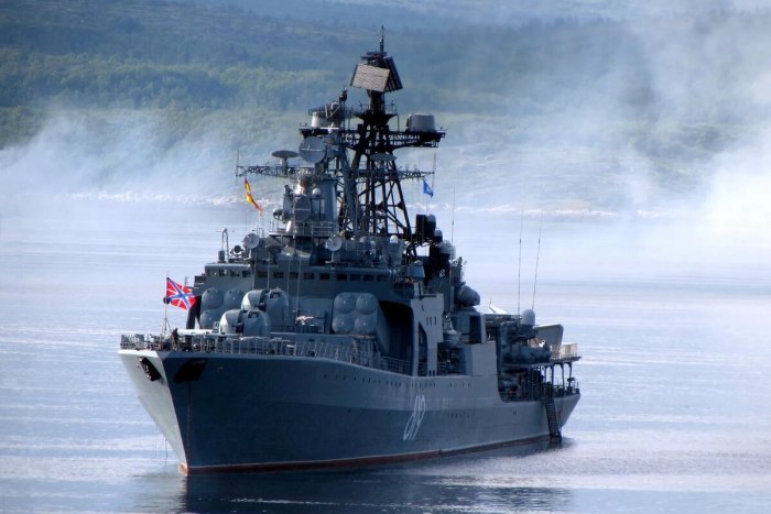 Североморск большой противолодочный корабль