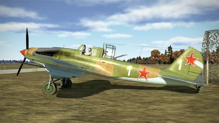 Самолёт ил-2 Штурмовик