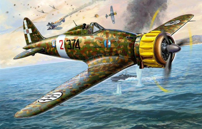 Итальянский истребитель Macchi MC.200