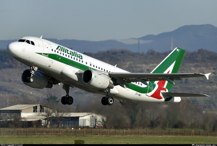 Итальянская авиакомпания Alitalia