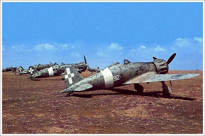 Итальянский истребитель Macchi MC.200