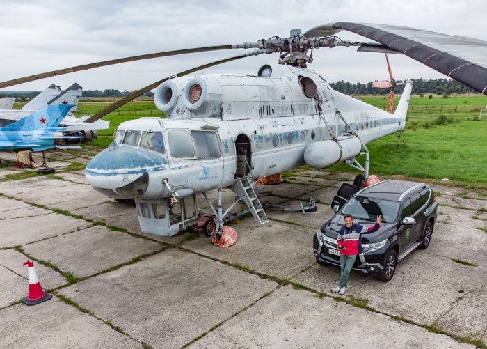 Ми-10 вертолет кабина