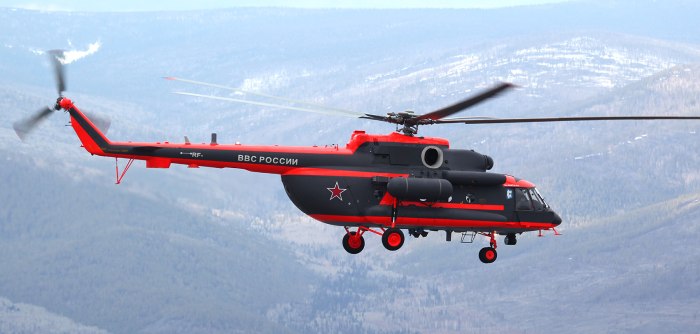 Арктический вертолет ми-8амтш-ва