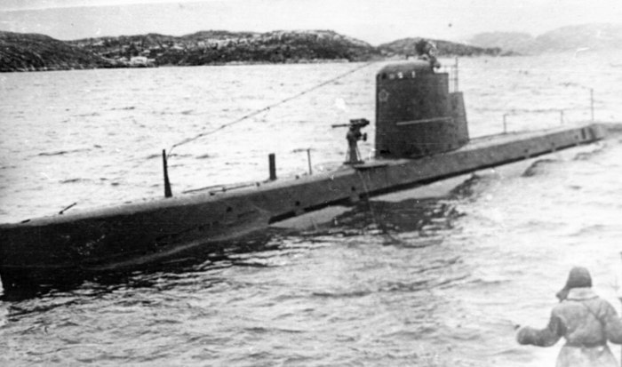 Советская подводная лодка ВОВ 1941-1945