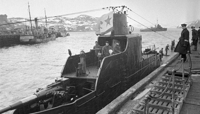 Подводная лодка ВОВ 1941-1945 СССР