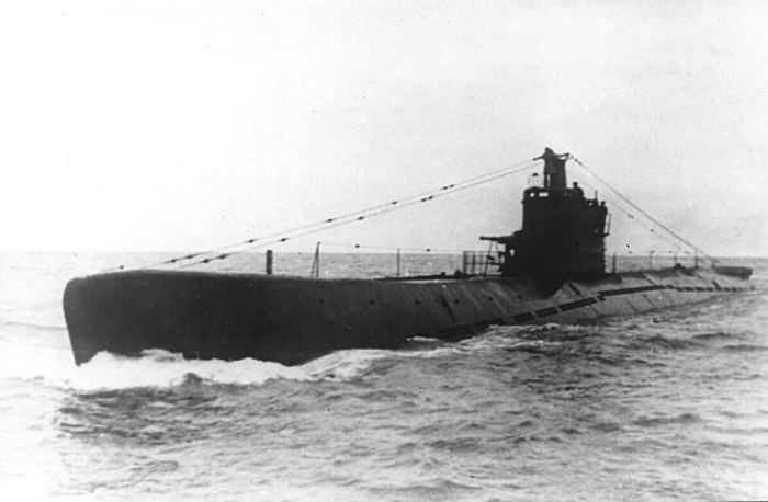 Советская подводная лодка ВОВ 1941-1945
