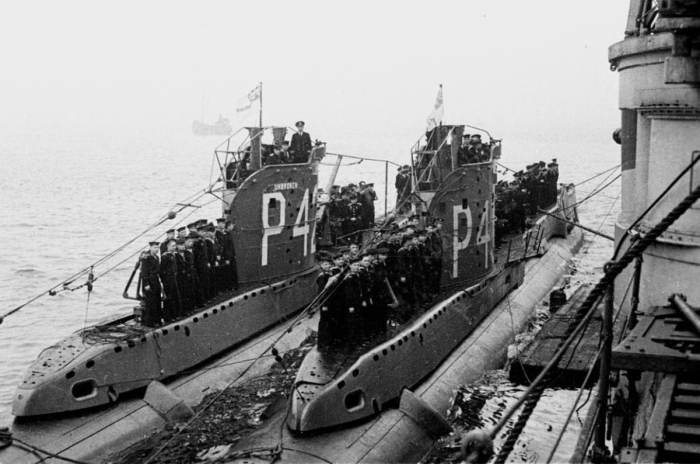 Советская подводная лодка ВОВ