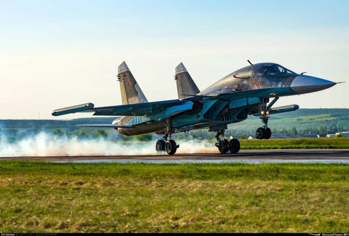 Су34 самолет