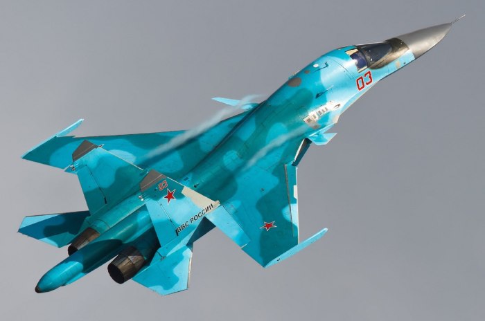 Истребители su 34