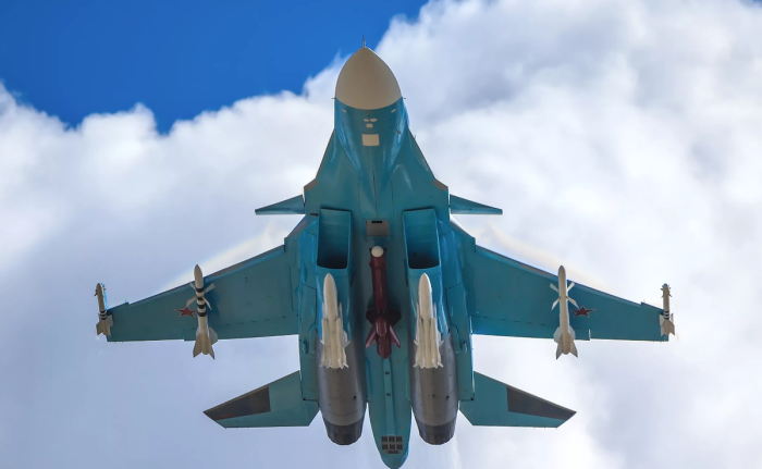 Самолет утенок Су 34
