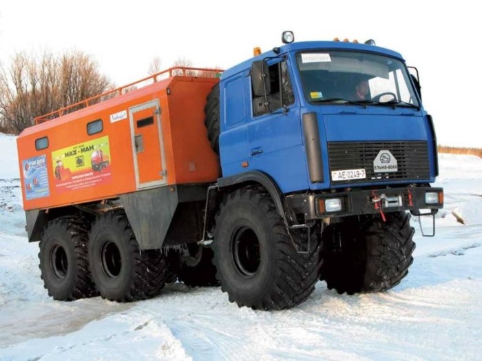 МАЗ вездеход 6х6