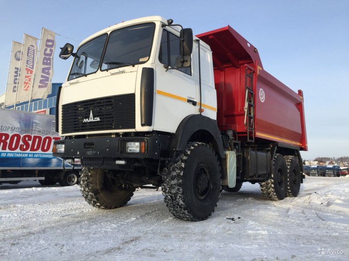 Самосвал maz 6317