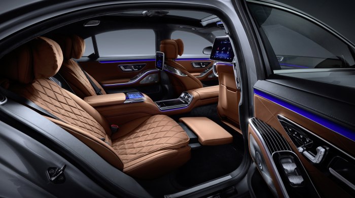 Mercedes Benz s class 2021 салон