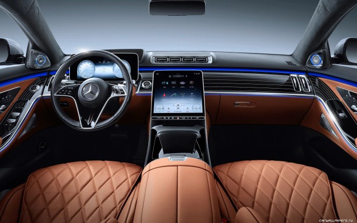 Mercedes Benz s 500 2021 салон