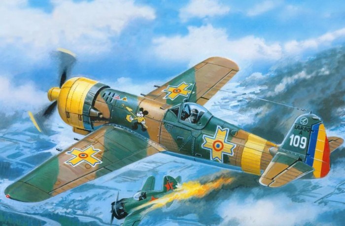 Истребитель iar.80.