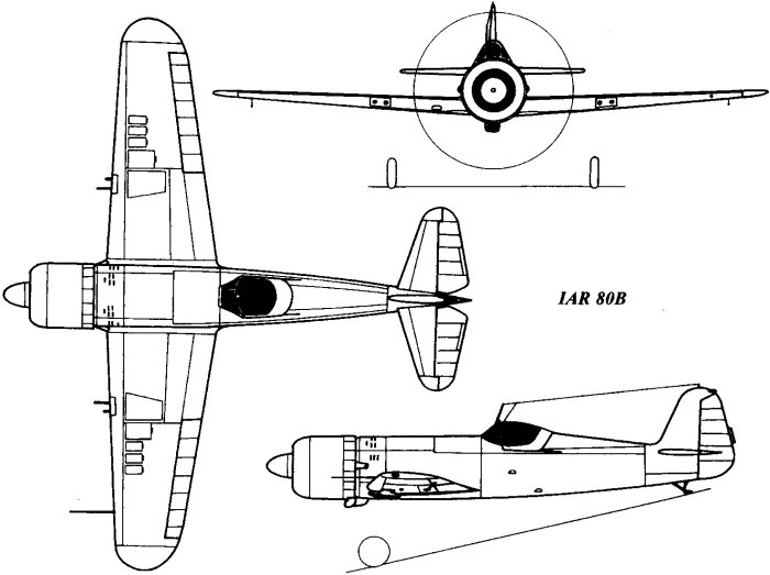 Iar 80 самолет