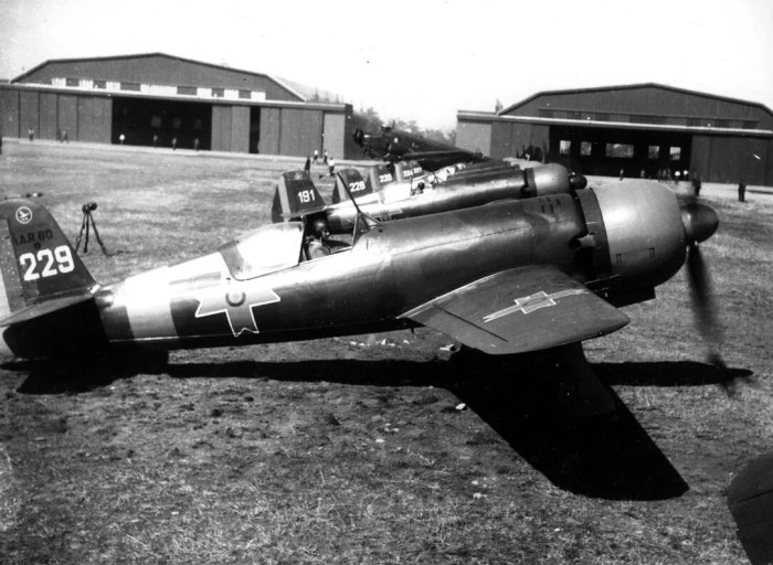 Румынские истребители Иар-80