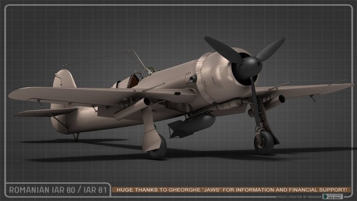 Румынский истребитель iar 81