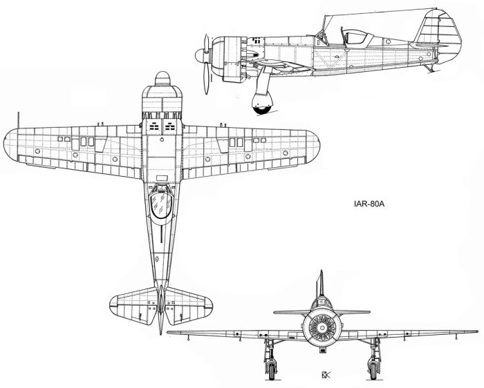 Iar 80 самолет