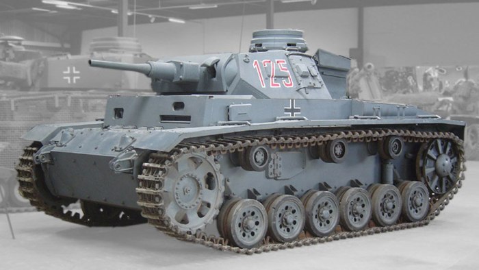 Panzer 3 танк