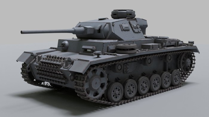 Panzer 3 танк