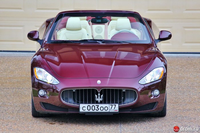 Maserati кабриолет