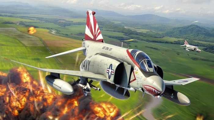 Самолет f-4 Phantom