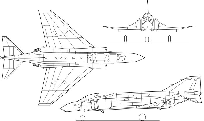 F-4 Phantom II Blueprint