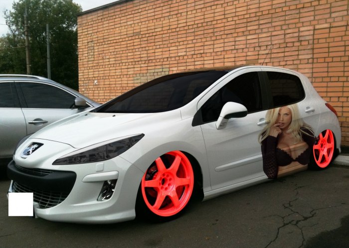 Peugeot 308 тюнингованный