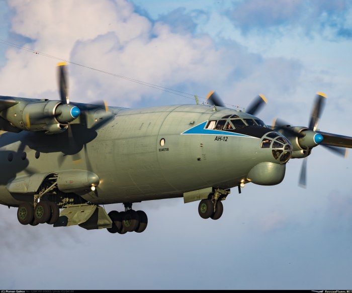 Ан12 самолет