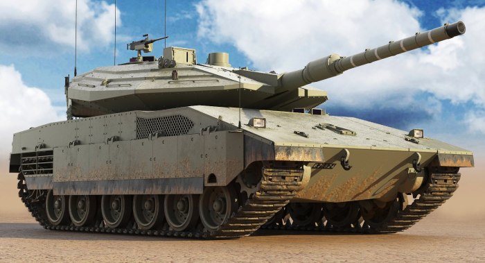 Танк Меркава MK.4