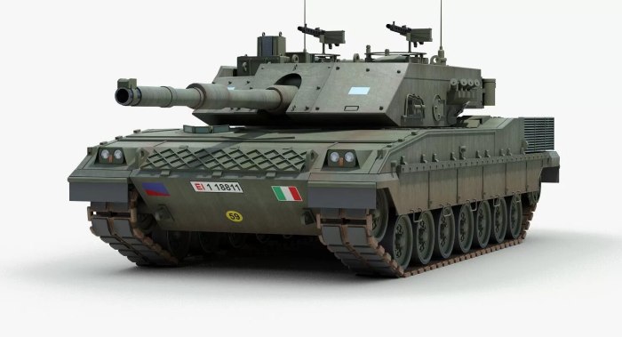 Танк с1 Ариете Италия