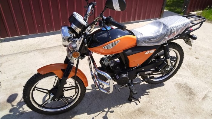 Мотоцикл Альфа рейсер rc50