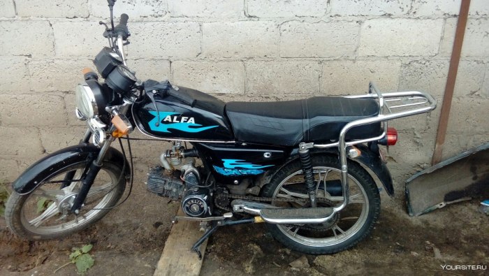 Мопед Альфа Дельта 110