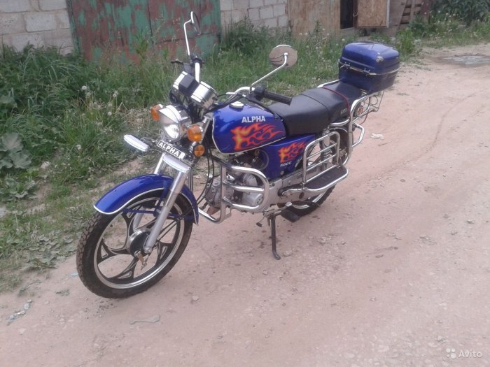 Мопед Альфа Omaks 110