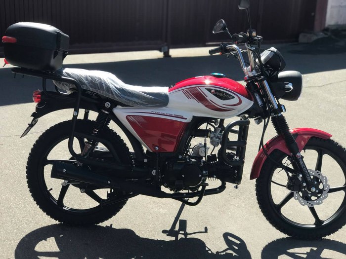 Мотоцикл Альфа 125 кубов