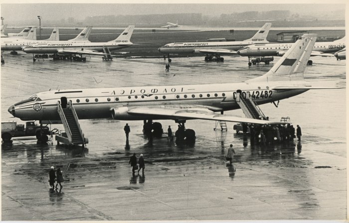 Ту 104 в Толмачево