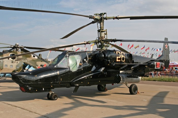 Ка-50 вертолёт кабина